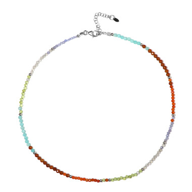 Collar en plata con Amazonita