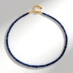 Collier en argent et Kyanite du Népal