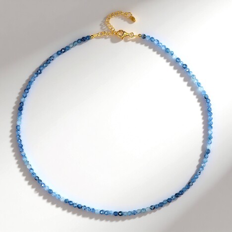 Collana in argento con Acquamarina Brasiliana (Adela Silber)