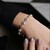 Brazalete en plata con Tanzanita (Gems en Vogue)