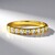 Anello in oro con Diamante IF (D) (Annette)