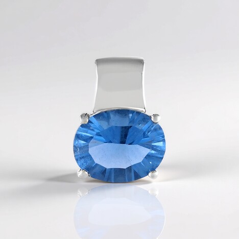 Ciondolo in argento con Fluorite Cangiante