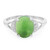 Imperial Chrysoprase Silver Ring