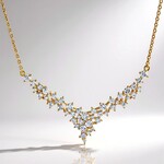 Collana in argento con Zircone