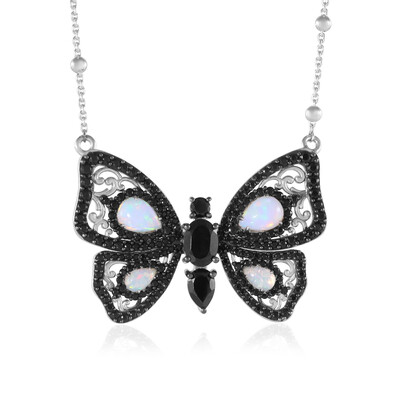 Welo Opal Silver Necklace (Dallas Prince Designs)