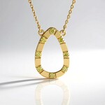 Collana in argento con Diamante Giallo I2 (de Melo Essence)