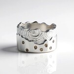 Anello in argento con Diamante Champagne I3 (de Melo Essence)