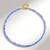 Collana in argento con Opale Lavanda dell'Etiopia