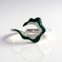 Anello in argento con Zircone (SAELOCANA)
