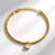 Bracciale in argento con Topazio Bianco