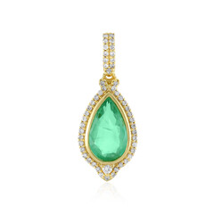 Pendentif en or et Emeraude d'Ethiopie (AMAYANI)
