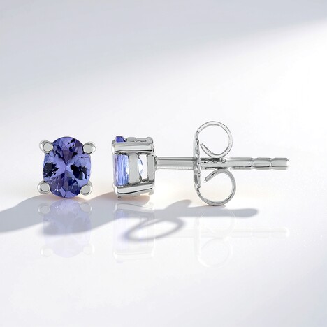 Orecchini in argento con Tanzanite