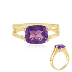 Zilveren ring met een Marokkaanse Amethist