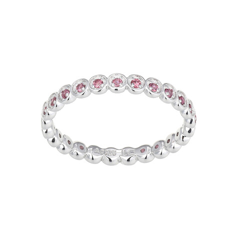 Bague en argent et Grenat Rhodolite