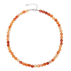 Collana in argento con Corniola