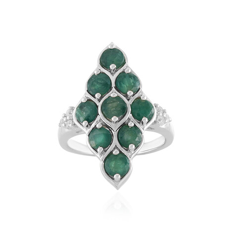 Anello in argento con Grandidierite