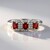 Anello in argento con Rubino Tanzania