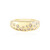 Bague en argent et Diamant champagne I2