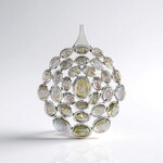 Ciondolo in argento con Labradorite Verde Maniry (KM by Juwelo)