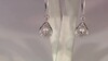 Pendientes en plata con Morganita de Brasil