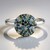Anello in oro con Diamante Verde I2 (KM by Juwelo)