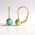 Orecchini in argento con Turchese Sleeping Beauty