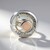 Anello in argento con Quarzo Rosa (MONOSONO COLLECTION)