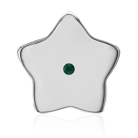 Sambia-Smaragd-Silberanhänger (Annette)