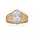 White Quartz Silver Ring (MONOSONO COLLECTION)
