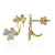 Pendientes en oro con Diamante SI1 (G) (Annette)
