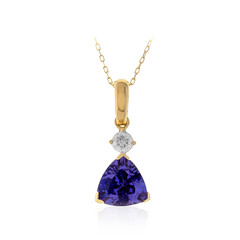 Collier en or et Tanzanite AAA (CIRARI)
