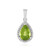 Peridot Silver Pendant