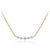 Collar en plata con Diamante VS1 (G) (Annette)