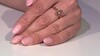 Bague en or et Diamant rose de France SI1 d'Argyle  (Annette)