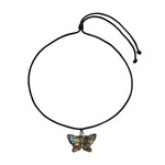 Halsketting met een labradoriet