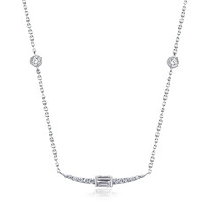 SI2 (H) Diamant-Goldcollier (CIRARI)