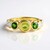Anello in argento con Sfene (Adela Silber)