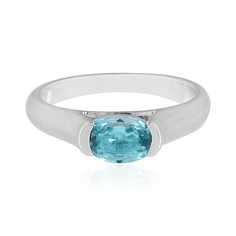 Anillo en plata con Zircón de Ratanak Kirí