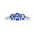 AAA-Tansanit-Goldring