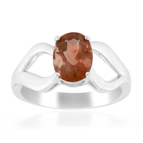Zilveren ring met een Oregon zonnesteen