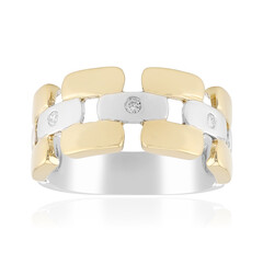 Bague en argent et Diamant I1 (G)