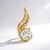 Ciondolo in oro con Danburite (Ornaments by de Melo)