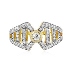 Lupenreiner (F) Brillant-Goldring (LUCENT DIAMONDS)