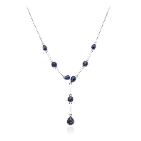 Collar en plata con Lapislázuli
