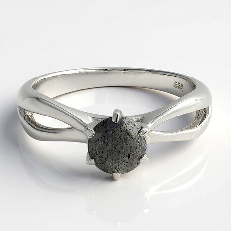 Anello in argento con Spectrolite