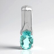 Ciondolo in argento con Fluorite Braldu (Pallanova)