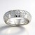 Anello in argento con Topazio Bianco