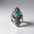 Anello in argento con Turchese Sleeping Beauty (Desert Chic)