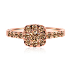 Anello in oro con Diamante Rose de France SI1 di Argyle