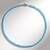 Collana in argento con Topazio Blu Cielo